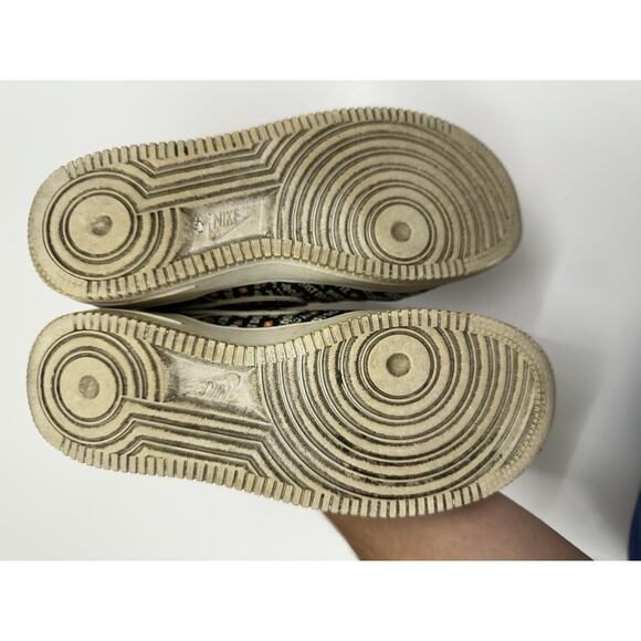 Nike Sneakers Kids Size 5.5Y Air Force 1 Low '07 LB8 Just Do It AO3977-001 - Picture 10 of 13